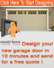 Handyman designing garage door for free quote